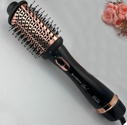 Imagem de Prancha De Cabelos Philco Titanium 450ºf Ions Tourmaline Digital Progressiva Rose PS45 Bivolt Escova Secadora Alisadora 4 em 1