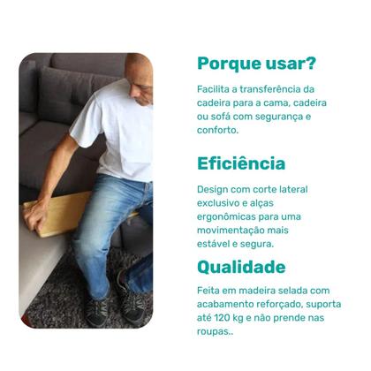 Imagem de Prancha de Transferência Reta Longevitech