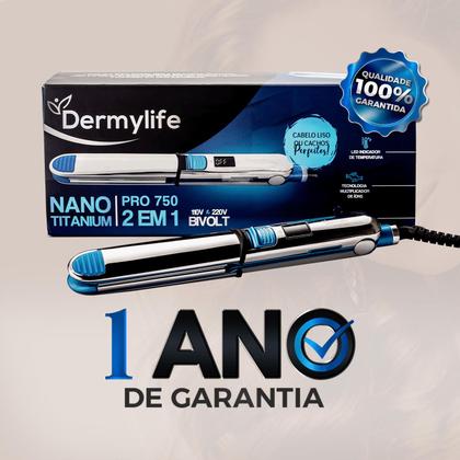 Imagem de Prancha Dermylife Titanium Pro750 - 2 em 1