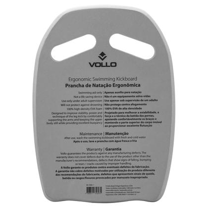 Imagem de PRANCHA FLUTUADOR DE NATAÇÃO COM PEGADA ERGONÔMICA - Vollo
