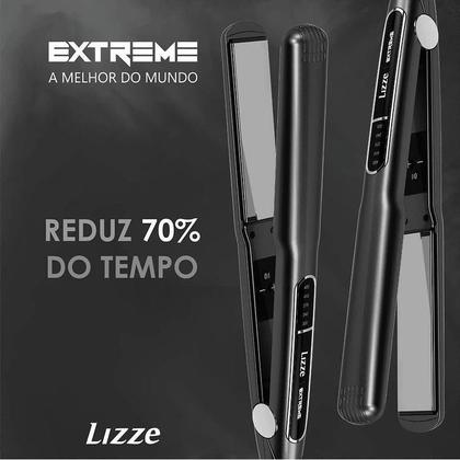 Imagem de Prancha Lizze Extreme Original 480º F / 250º C - 127V Chapinha Profissional para Cabeleireiros