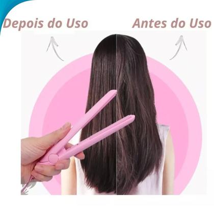 Imagem de Prancha Mini Para Cabelo Pequena E Portátil Perfeita Para Viagem
