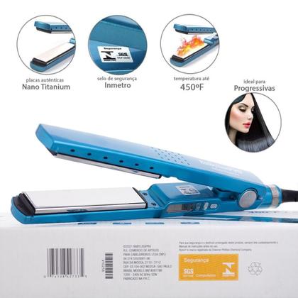 Imagem de Prancha Nano Titanium Babyliss Pro 1+1/4'' Bivolt