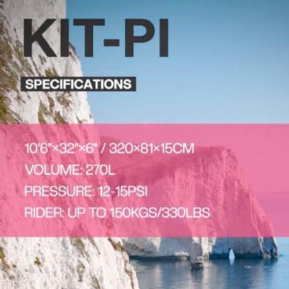 Prancha Stand Up Inflável De Alta Performance + Kit- Laramie