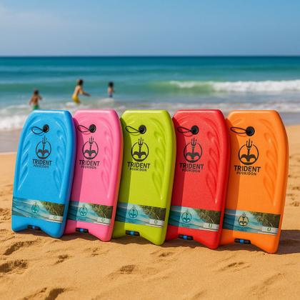 Imagem de Prancha Surf BodyBoard Infantil Com Leash Praia Piscina