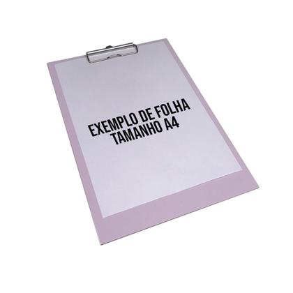 Imagem de Prancheta A4 Colorida Com officio MDF Stalo Prendedor de alta eficiencia