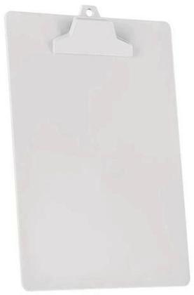 Prancheta Acrimet pop 129 pp com prendedor plastico A4 cor branca Imagem de Prancheta Acrimet pop 129 pp com prendedor plastico A4 cor branca