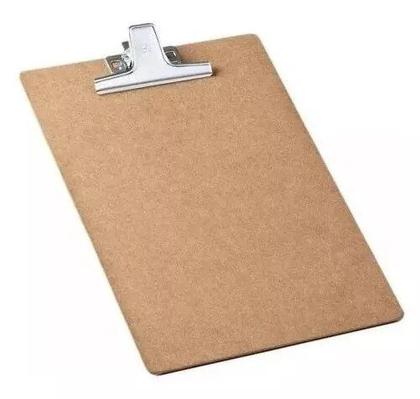 Imagem de Prancheta  - Mdf Wire Clip - 10 UNIDADES