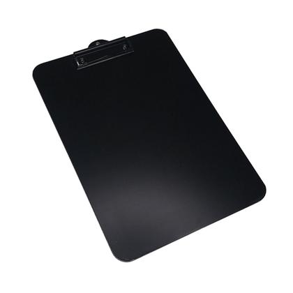 Imagem de Prancheta Office Black Preta MDF Ofício A4 C/ Prendedor Metalizado Stalo