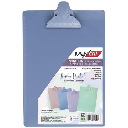 Prancheta plastica super azul pastel waleu Imagem de Prancheta plastica super azul pastel waleu