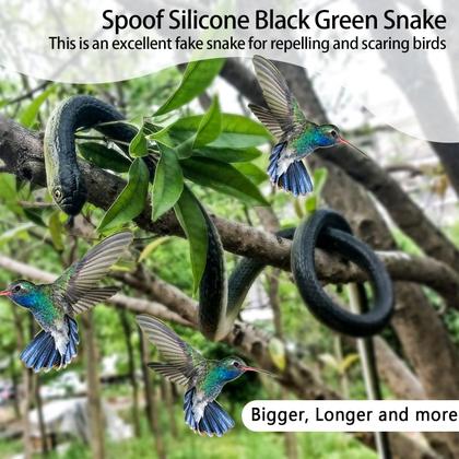 Imagem de Prank Fake Snake XINLINGYU 1,2 m com corda e clipe de borracha