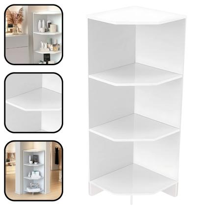 Imagem de Prateleira Cantoneira Multiuso Lojas Casas MDF 40x98x40cm