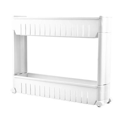 Imagem de Prateleira Com Rodas Multiuso 2 Andares Multiuso Plastico