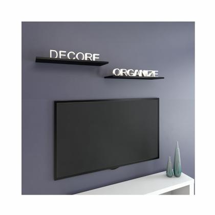 Imagem de Prateleira de Madeira 60x20 com Suporte Invisível Decoração