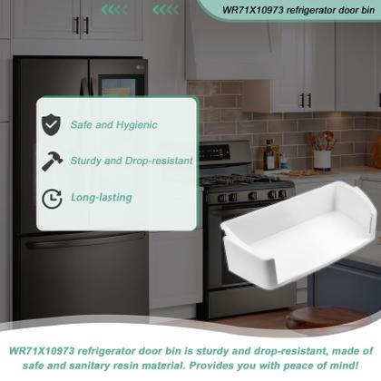 Imagem de Prateleira de módulo de compartimento de porta compatível com o refrigerador GE HotPoint