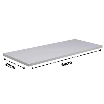 Imagem de Prateleira Facility Pratk - 25x60cm - Branco