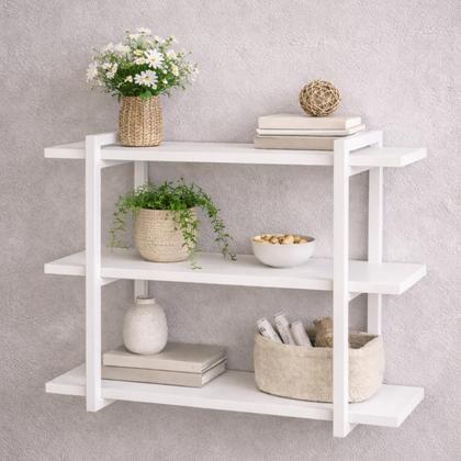 Imagem de Prateleira Industrial Branco 60cm