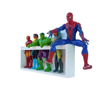 Imagem de Prateleira Organizadora Coleção Bonecos Heróis Nicho Porta