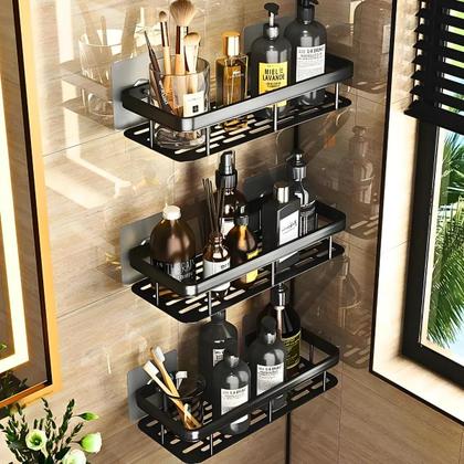 Imagem de Prateleira Organizadora Multiuso para Banheiro e Cozinha