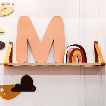 Imagem de Prateleira para Quarto de Madeira Linha Evolutiva Quater 120cm