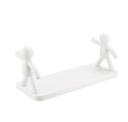 Imagem de Prateleira Suporte Organizador Cozinha Banheiro Plástico Com