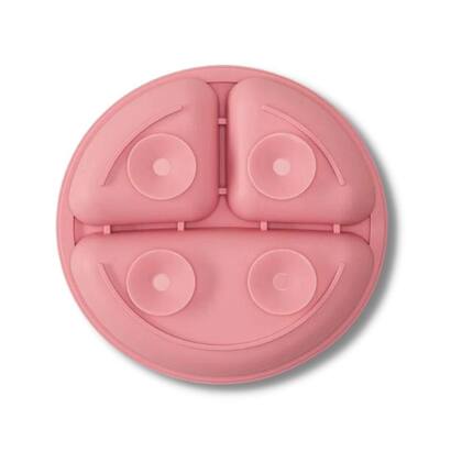 Imagem de Pratinho em silicone com ventosa rosa - buba