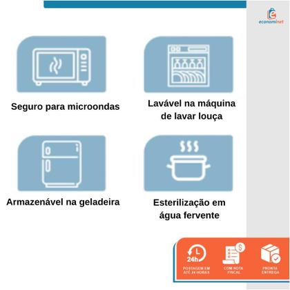 Imagem de Pratinho Infantil Silicone Com Ventosa e 3 Divisórias Antiderrapante Treinamento Desmame Refeição Introdução Alimentar Transição Termossensível