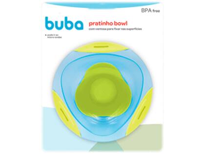 Imagem de Pratinho Infantil Sopinha Bowl Azul Com Ventosas - Buba 5807