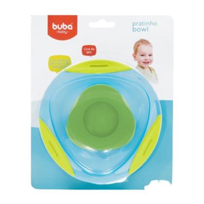 Imagem de Pratinho Refeição Bebê Bowl Buba Azul