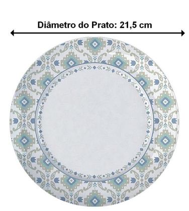 Imagem de Prato 21,5cm Avulso Sobremesa Versa Cancun Porcelana Germer