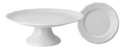 Imagem de Prato Bolo C-Pé Porcelana Schmidt Pomerode Origin