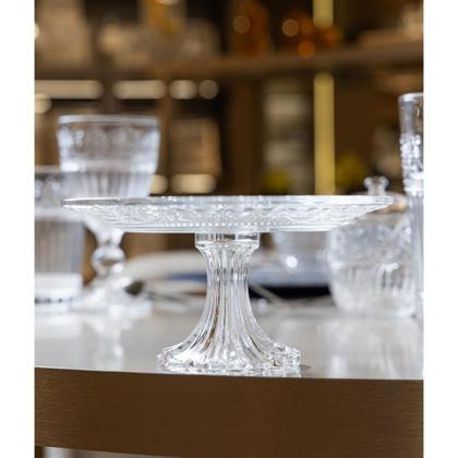 Imagem de Prato com Pé Wolff Mauve 19cm x 9,5cm Cristal