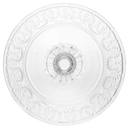 Imagem de Prato com Pé Wolff Mauve 19cm x 9,5cm Cristal
