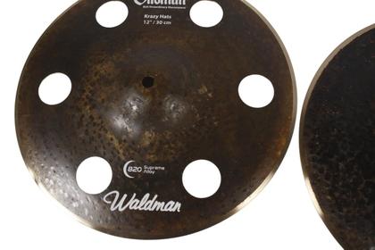 Imagem de Prato de Bateria Waldman Ottoman Krazy Hats Chimbal 12 Polegadas