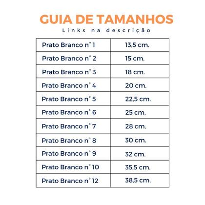 Imagem de Prato De Papelão Branco N 5 - 100 Unidades