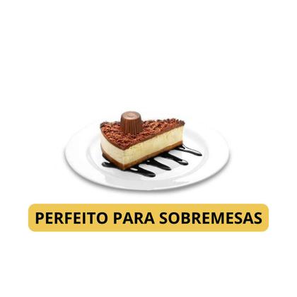 Imagem de Prato de Sobremesa em Melamina 18cm Branco - Bestfer
