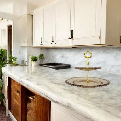 Imagem de Prato Duplo Porta Doces Bolinhas Wolff Âmbar Metalizado 32cm