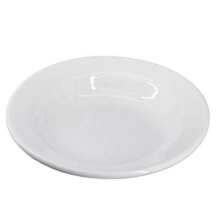 Imagem de Prato Fundo De Cerâmica Collore Branco 22Cm Linha Hotel