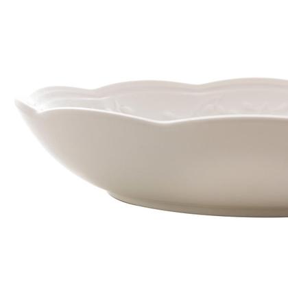 Prato fundo em porcelana New Bone Lyor Burtterfly Flower 21,5cm Imagem de Prato fundo em porcelana New Bone Lyor Burtterfly Flower 21,5cm