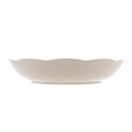 Prato fundo em porcelana New Bone Lyor Burtterfly Flower 21,5cm Imagem de Prato fundo em porcelana New Bone Lyor Burtterfly Flower 21,5cm