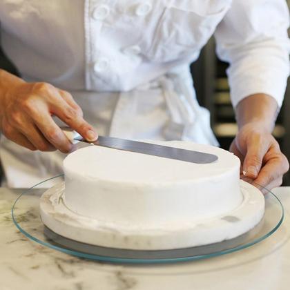 Imagem de Prato Giratório de Confeitagem em Vidro 30 cm
