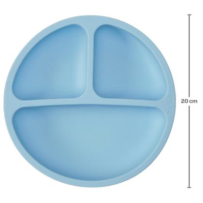 Imagem de Prato Infantil com Divisórias BPA free Buba