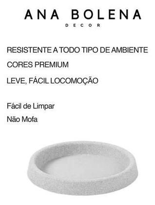 Imagem de Prato M Branco Mármore