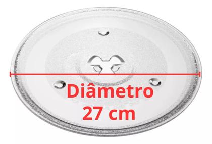 Imagem de Prato Microondas Panasonic Nn-st25jwru 21 Litros 27cm