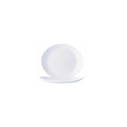 Imagem de Prato oval grande branco com 10 unidades prafesta 