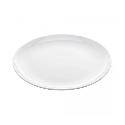 Imagem de Prato Raso 25,5cm Milão Branco Plástico Melamina Lyor