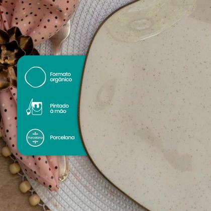 Imagem de Prato Raso 27,5cm Unitário Ryo Maresia Oxford