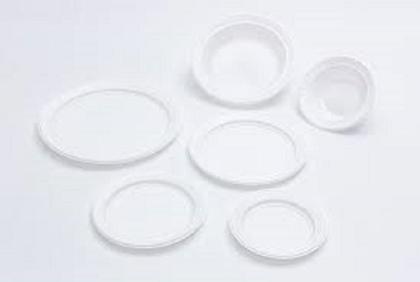 Imagem de PRATO RASO DESCARTÁVEL PACOTE COM 10 UNIDADES 18cm