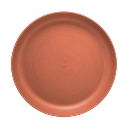 Imagem de Prato Raso Fibra de Bambu PP Resistente Stripes Cores Sortidas 23cm Lyor