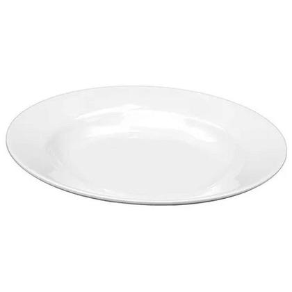 Imagem de Prato Sobremesa Branco de Melamina 20cm Buffet Hotel